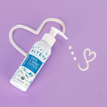 Alteya organics baby lotion