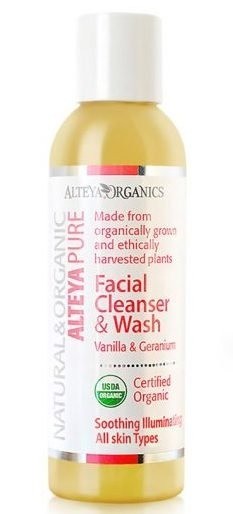 Facial cleanser  wash vanilla  geranium