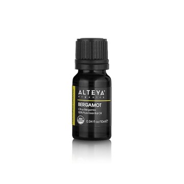 Organic essential oils bergamot oil 10 ml alteya organics