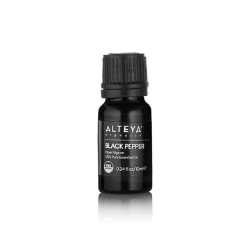 Organic essential oils black pepper oil 10 ml alteya organics 1
