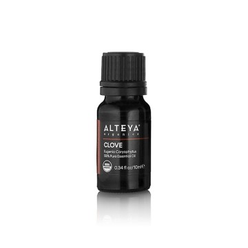 Organic essential oils clove oil 10 ml alteya organics