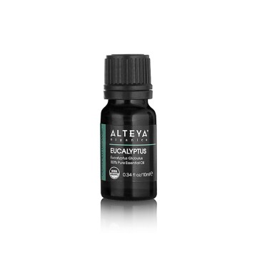 Organic essential oils eucaliptus oil 10 ml alteya organics