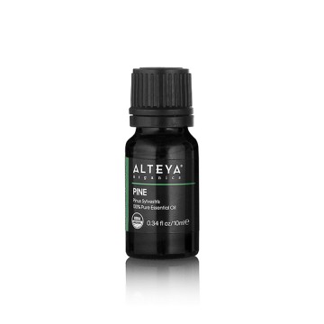 Organic essential oils pine tree oil 10 ml alteya organics