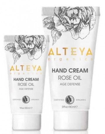 Organic hand cream rose oil 0
