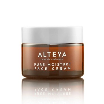 Organic skin care luminous rose pure moisture face cream