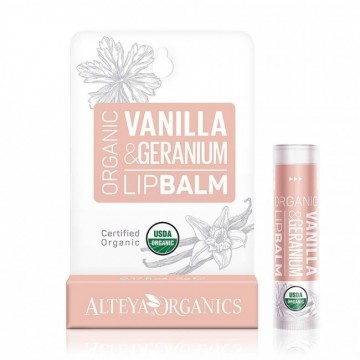 Vanilla geranium lip balm